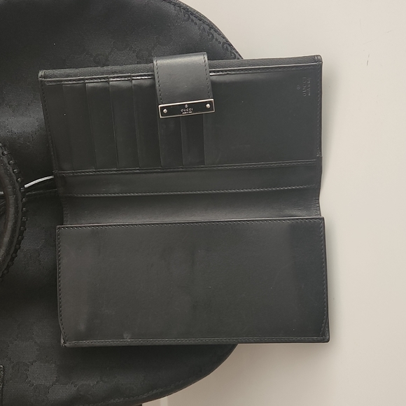 Gucci GG Canvas Drawstring Bag & Wallet - Picture 9 of 12